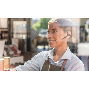 Auricolare Jabra Perform 45 Wireless Dietro l'orecchio Mono - Nero - Monoaurale - In-ear - 9144 cm - Bluetooth - 20 Hz a 2