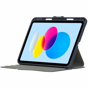 Estuche de transporte Targus Pro-Tek THZ93402GL (Folio) para 27.7cm (10.9") iPad (10a Generación) Tableta - Azul - Resiste