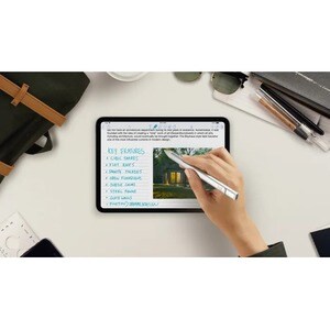 Logitech Crayon Stylus - Kapazitiv Unterstützter Touchscreen-Typ - Aktiv - Ersetzbare Stylus-Spitze - Aluminium, PC/ABS-Ku