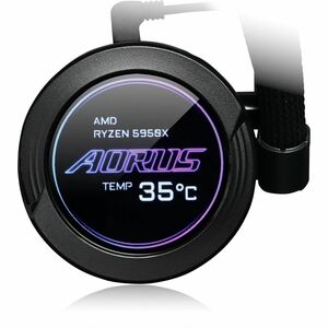 GIGABYTE WATERFORCE X 360 Cooling Fan/Radiator/Water Block - CPU, Processor - 12 cm (4.72") Maximum Fan Diameter - 3 x Fan