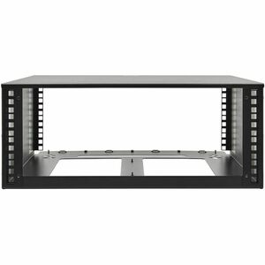 Eaton Tripp Lite Series SmartRack 4U Low-Profile Vertical-Mount Vented Wall-Mount Mini Rack Enclosure, Black - For LAN Swi