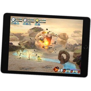 Apple iPad (9th Generation) Tablet - 25.91 cm (10.20") - Apple A13 Bionic Hexa-core - 256 GB Storage - iPadOS 15 - Space G