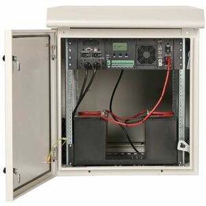 Eaton Tripp Lite Series SmartRack Industrial Enclosure - NEMA 3R, Wall Mount, Metal, Locking, Fan With Thermal Switch, 16.