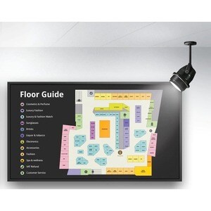 LCD Pantalla digital Signage Samsung QM43B 109.2cm (43") - 3840 x 2160 - 500cd/m² - 2160p - USB - HDMI - En Serie - LAN in