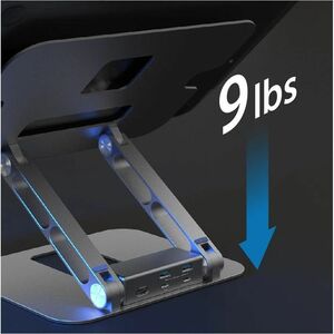 j5create Estação de ancoragem para Notebook, PC Tablet - 100 W Fonte de alimentação - 4K - 3840 x 2160 - 2 x Portas USB ti