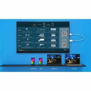 j5create ScreenCast JVAW56-N Transceptor extensor de vídeo - Sem fios - 15 m Alcance - 1 x USB - 1 x Saída HDMI - 1080p, 4