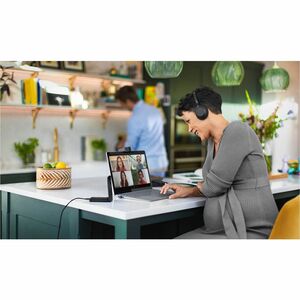 Jabra Evolve2 55 Wireless On-ear Stereo Headset - Binaural - Supra-aural - 3000 cm - Bluetooth - 20 Hz to 20 kHz - MEMS Te