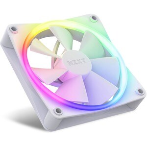 NZXT F120 RGB Core RF-C12SF-W1 1 Cooling Fan - 120 mm Maximum Fan Diameter - 1 x Fan(s) - 133.98m³/h Maximum Airflow - 180