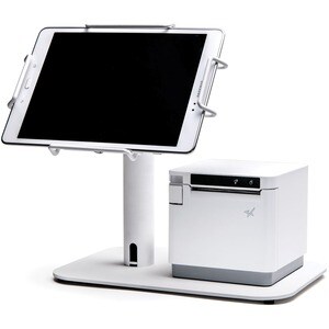 Suppporto per tablet PC Star Micronics mUNITE mUNITE EZPOS STAND WHT - 20,6 cm Altezza x 30 cm Larghezza x 20,1 cm Profond