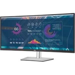 Dell P3421W 34" Class UW-QHD Curved Screen LCD Monitor - 21:9 - Black - 86.7 cm (34.1") Viewable - In-plane Switching (IPS