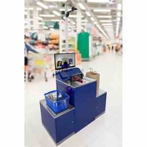 Datalogic Magellan Rugged Industrial, Smartphone In-counter Barcode Scanner - Cable Connectivity - Omni-directional - USB