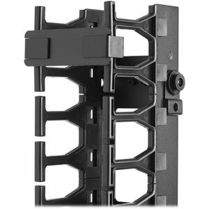 Tripp Lite series SmartRack SRCABLEVRT3 Cable Organizer - Black - Cable Manager - Steel