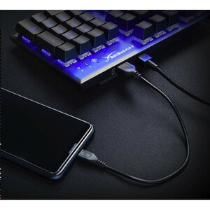HyperX Alloy FPS RGB Keyboard - Cable Connectivity - USB 2.0 Interface - English (US) - Black - Mechanical Keyswitch - Des