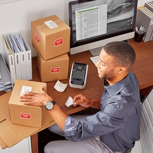 Brother QL-810WC Ultra Fast Label Printer with Wireless Networking - QL-810WC Ultra Fast Label Printer with Wireless Netwo