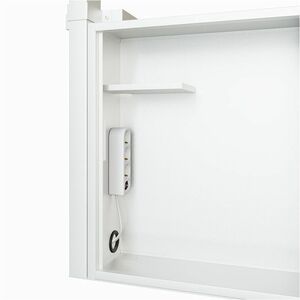 HAGOR Lift für Display, A/V-Geräte - Weiß - Querformat - Höhenverstellbar - 2 Unterstützte(r) Display(s)Bildschirmgröße: 1