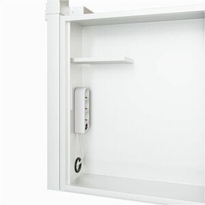 HAGOR Lift für Display, A/V-Geräte - Weiß - Querformat - Höhenverstellbar - 2 Unterstützte(r) Display(s)Bildschirmgröße: 1