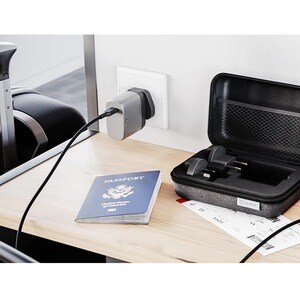 Alogic Rapid Power 67 W AC Adapter - 1 Pack - Universal Adapter - For MacBook, iPhone - 120 V AC, 230 V AC Input - 5 V DC,