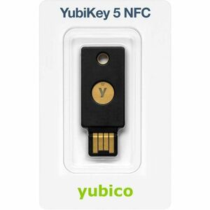 Yubico YubiKey 5 NFC - RSA 2048-bit, RSA 4096 (PGP), ECC p256/ECC p384, RSA 3072, X25519, ED25519 Encryption