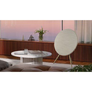 B&O Beosound A9 5th Gen Bluetooth Speaker System - 23 W RMS - Natural Aluminium - 33 Hz to 23 kHz - Wireless LAN