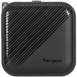 Targus PowerElite 65W GaN Wall Charger - Europe, Australia - 120 V AC, 230 V AC Input - Black