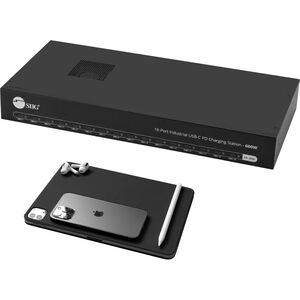 16-Port Industrial USB-C PD Charging Station - 600W - SIIG Industrial grade power charging station adds 16 USB-C charging 