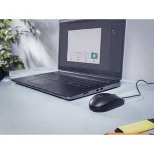 Trust - Souris filaire compacte et ambidextre BASI