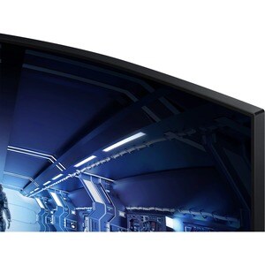 Samsung Odyssey G5 C27G55TQBU 27" Class WQHD Curved Screen Gaming LCD Monitor - 16:9 - Black - 68.6 cm (27") Viewable - Ve