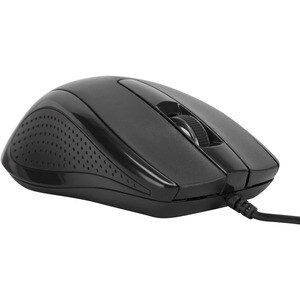Souris BlueTrace Targus AMU81AMGL Pleine taille - USB Type A - 3 Bouton(s) - Noir - Câble - 1000 dpi - Roulettes avec frei