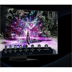 Samsung Odyssey Ark S55CG970NN 55" Class 4K UHD Curved Screen Gaming LED Monitor - 16:9 - Titan Black - 55" Viewable - Ver