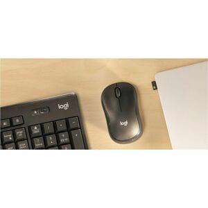 Logitech MK370 Keyboard & Mouse - QWERTY - English (UK) - USB Type A Plunger/Membrane Wireless Bluetooth/RF Keyboard - 112