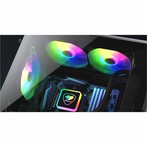 COUGAR Archon 2 CGR-5CC5B-G-RGB Gabinete para computadora gamer - Mini ITX, Micro ATX, ATX Placa base admitida - Media Tor