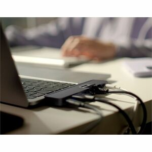 Hyper HyperDrive DUO PRO HD575BUGL USB-Typ C Docking Station für Tablet-PC, Desktop-PC, Notebook - Ladefunktion - Speicher