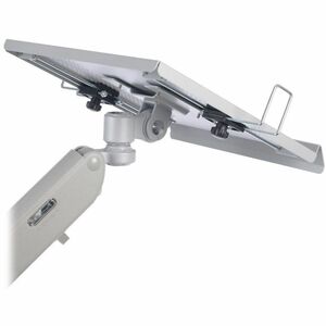 Tripp Lite series DDR1732NBMTAA Clamp Mount for Notebook, Monitor, Flat Panel Display, HDTV - Silver  - 1 Display(s) Suppo