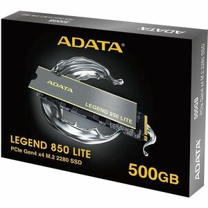 Adata LEGEND 850 LITE ALEG-850L-500GCS 500 GB Solid State Drive - M.2 2280 Internal - PCI Express (PCI Express 4.0 x4) - D