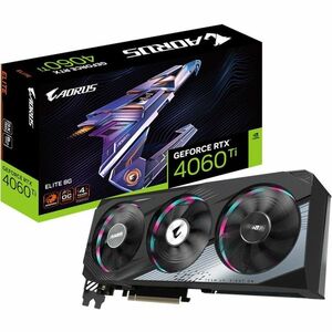Aorus NVIDIA GeForce RTX 4060 Ti Graphic Card - 8 GB GDDR6 - 7680 x 4320 - 2.66 GHz Core - 128 bit Bus Width - PCI Express