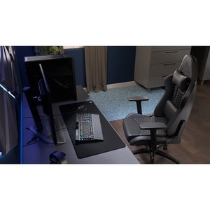 Sillón de Juego Corsair TC100 - Espuma de memoria, Acero, Nilón - Negro