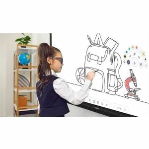 Optoma Creative Touch 3862RK 4K UHD LCD Collaboration Display - Cortex A55 - 4 GB - Infrared (IrDA) - Touchscreen - 3840 x