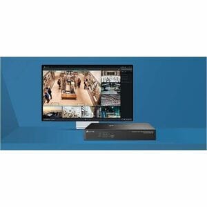 VIGI VIGI NVR1008H-8P 8 Channel Wired Video Surveillance Station - Network Video Recorder - HDMI - 4K Recording