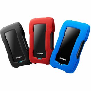 Adata HD330 AHD330-2TU31-CBK 2 TB Portable Hard Drive - External - Black - Gaming Console Device Supported - USB 3.2 (Gen 