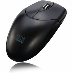 Adesso Antimicrobial Wireless Desktop Keyboard & Mouse - USB Membrane Wireless RF 2.40 GHz Keyboard - Black - USB Wireless