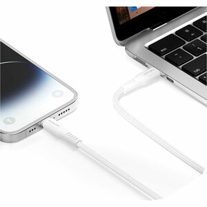 4smarts USB-C auf Lightning Kabel RapidCord PD 30W 1,5m weiß *MFi zertifiziert. Kabellänge: 1,5 m, Anschluss 1: USB C, Ans