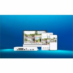 Tenda 8 Channel PoE HD Video Security Kit - Camera, Network Video Recorder - 8 Camera(s) - 2560 x 1440 Camera Resolution -