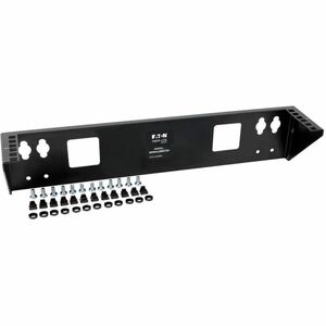 Tripp Lite by Eaton SmartRack SRWALLBRKT2U Mounting Bracket for Server, Network Switch, UPS - Black - 79.38 kg Load Capacity