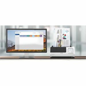 Epson DS-C480W Sheetfed Scanner - 600 dpi Optical - 10-bit Color - 30 ppm (Mono) - 30 ppm (Color) - Duplex Scanning - USB