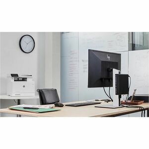 HP Pro Mini 400 G9 Desktop Computer - Intel Core i3 13th Gen i3-13100T - vPro Technology - 8 GB - 256 GB SSD - Mini PC - I