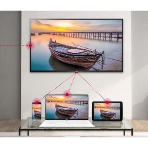 LG US662H 55US662H 139.7 cm Smart LED-LCD TV - 4K UHDTV - Ceramic Black - HDR10 Pro, HLG - Direct LED Backlight - 3840 x 2