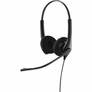 Jabra Biz 1500 Wired Over-the-head Stereo Headset - Binaural - Supra-aural - 150 Ohm - 20 Hz to 4.50 kHz - 95 cm Cable - U