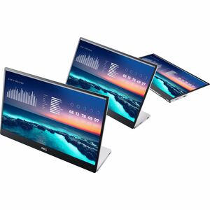 Monitor LED Dell P1424H 14.0" (35.6cm) Class Full HD - 16:9 - Gris - 14" (35.6cm) Viewable - Tecnología conmutación en el 