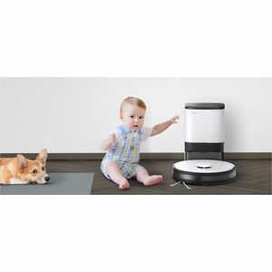 Tapo RV30 Plus Robot Vacuum/Mop - 1.06 gal (4000 mL) - Bagged - 10.14 fl oz (300 mL) Water Tank Capacity - Brush - Carpet 