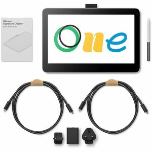 Wacom One 12 3D Graphics Tablet - 29.5 cm (11.6") Full HD - Cable - Pen - 2 x USB - PC, Chrome, Mac, Android